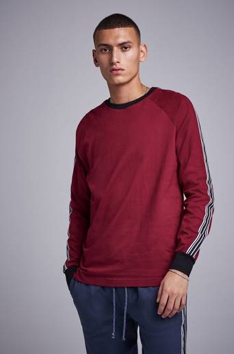 William Baxter Tröja Blake ls tee Röd