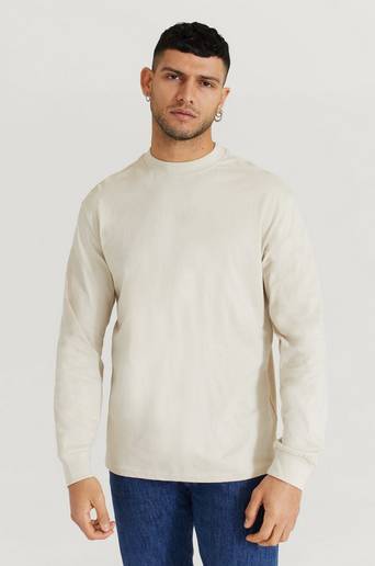 Studio Total T-shirt Studio LS Tee Beige