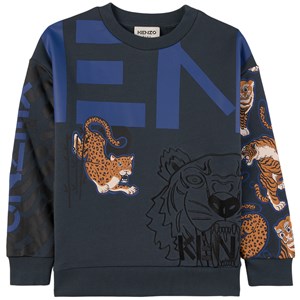 Kenzo Tigers Tröja Mörkgrå 2 år