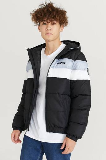 Levi's Pufferjacka LVN Colorblock Jacket Svart