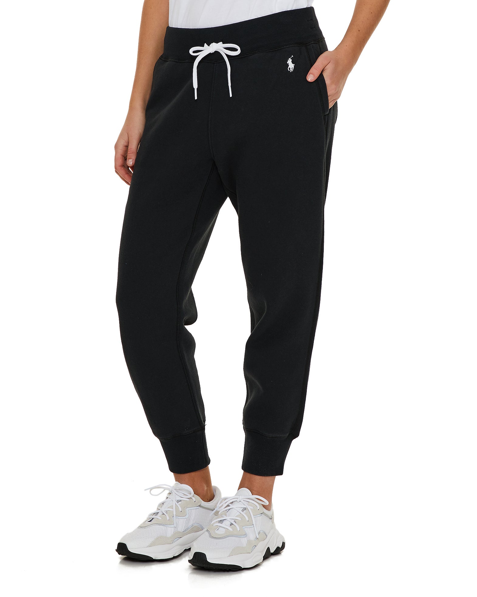 POLO Ralph Lauren Byxa Sweatpant Ankle XS Svart 001