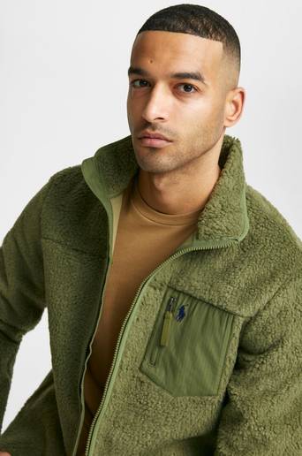 Polo Ralph Lauren Jacka Bonded Hi-Pile Jacket Grön