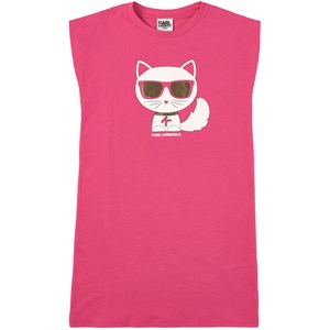 Karl Lagerfeld Kids Choupette T-shirtklänning Rosa 3 år
