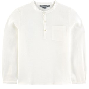 Bonpoint Henley Tröja Gräddvit 4 years
