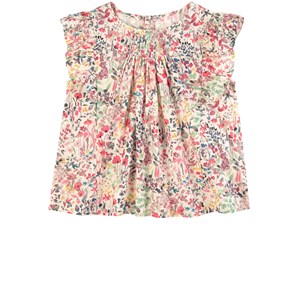 Bonpoint Floral Print Blus 4 år