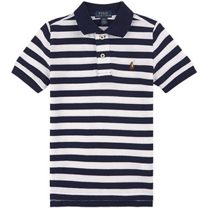 Ralph Lauren Randig Pikétröja Blå 2 år