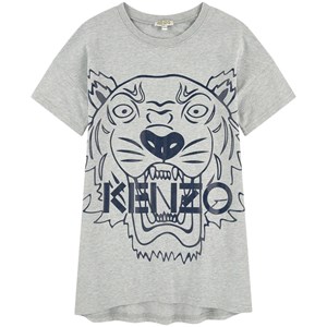 Kenzo Tiger Print Klänning Grå 14 år