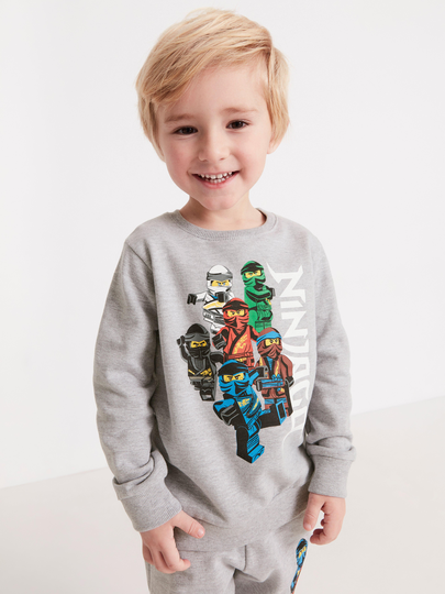 Sweatshirt med Ninjago-tryck