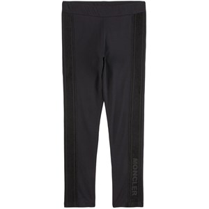 Moncler Black Leggings 6 år