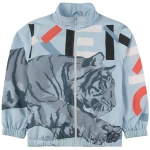 Kenzo Blue Pattern Zip Up Jacket 4 år