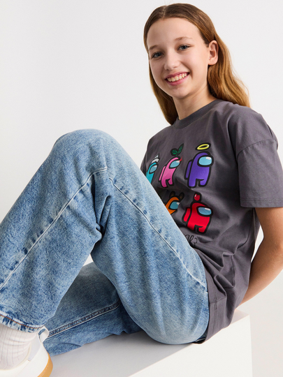 T-shirt med Among Us