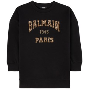 Balmain Golden Logo Sweatshirt Svart 8 år