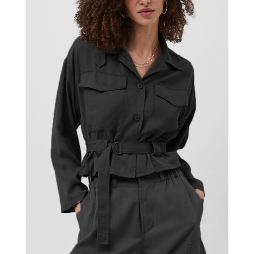 Airietta Grey Lyocell Jacket Jacket
