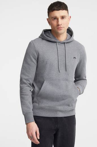 J.Lindeberg Hoodie Cal Sweat Hoodie Grå