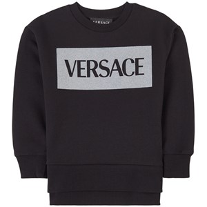 Versace Logo Sweatshirt Svart 8 år