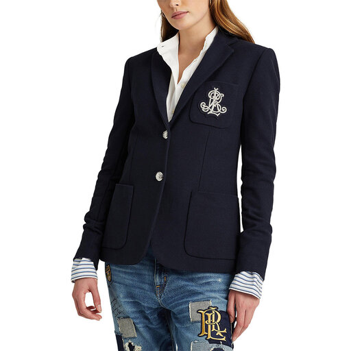 Patch Jacquard Blazer