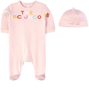 The Marc Jacobs Logo Sparkdräkt Rosa 12 mån