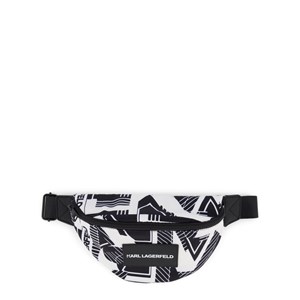 Karl Lagerfeld Kids Logo Print Midjeväska Vit One Size