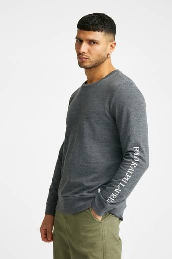 Polo Ralph Lauren Långärmad T-Shirt L/S Crew Sleep Top Grå