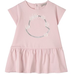Moncler Branded Ruffle Tee T-shirt Rosa 9-12 mån