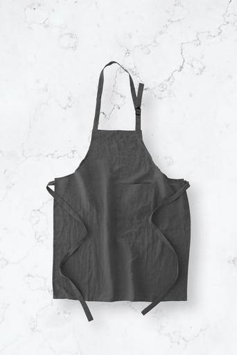 Studio Total Home Förkläde Washed Linen Apron Grå