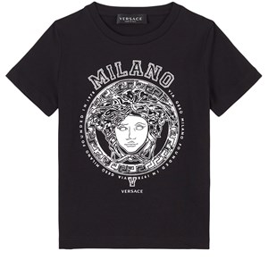 Versace Milano Medusa T-shirt Svart 4 år