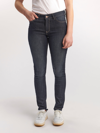 TOVA Mörkblå slim fit jeans