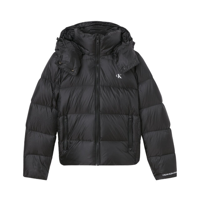 Shiny Down Short Puffer Jacket