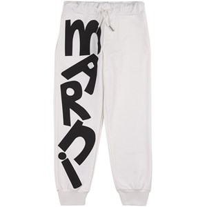 Marni White Branded Sweatpants 10 år
