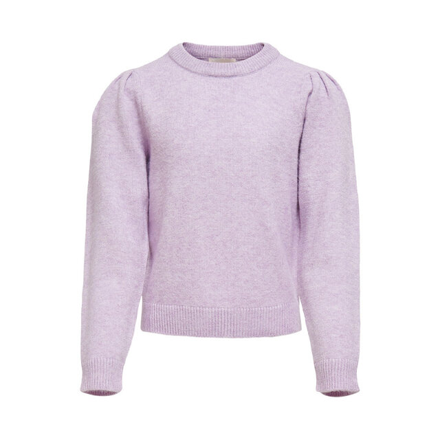 KONLESLY L/S PUFF PULLOVER CP KNT