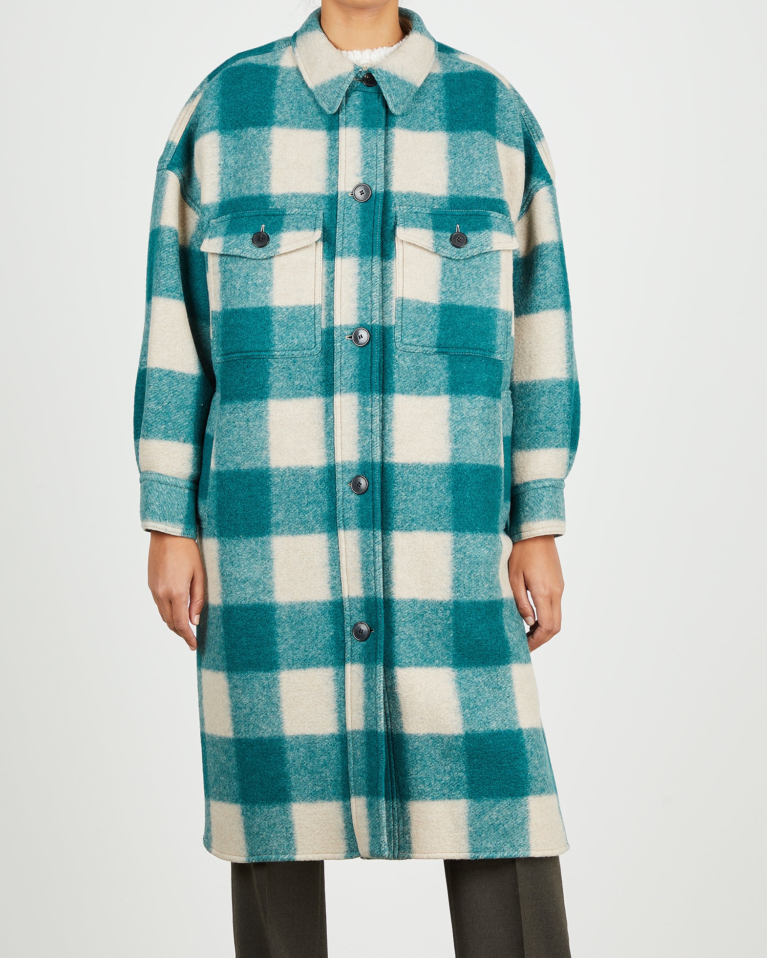 Isabel Marant Étoile Jacka Fontizi 1 (S-M) Grön 918