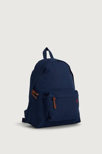 Polo Ralph Lauren Ryggsäck Canvas Backpack Blå