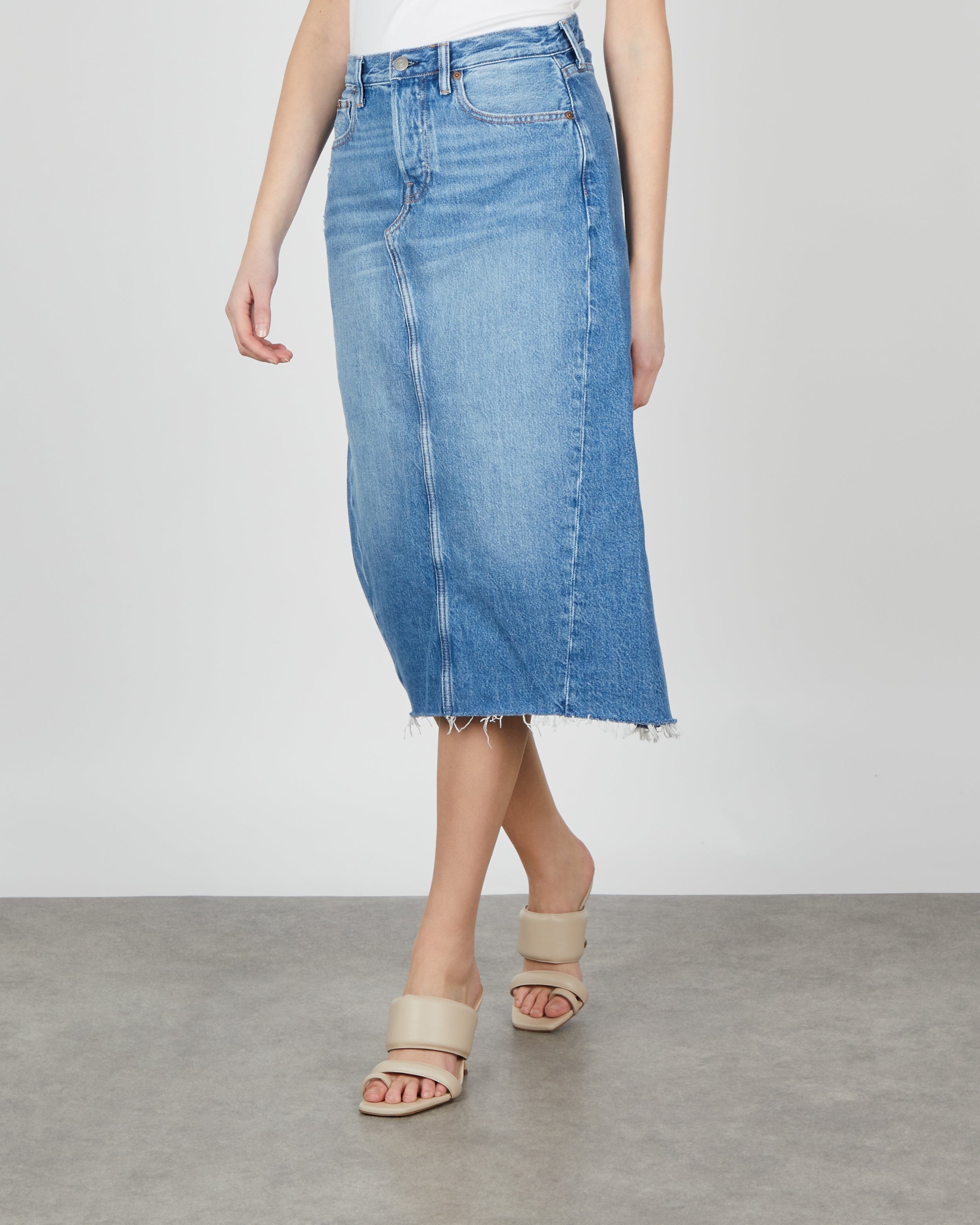 POLO Ralph Lauren Kjol 5PKT SKT Skirt 25 Blå 161