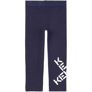 Kenzo Logo Leggings Marinblå 3 år