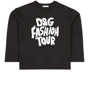 Dolce & Gabbana D&G Fashion Tour Tröja Svart 4 år
