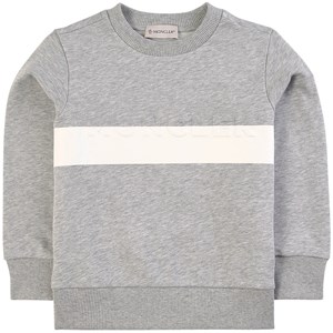 Moncler Logo Tröja Grå 8 år