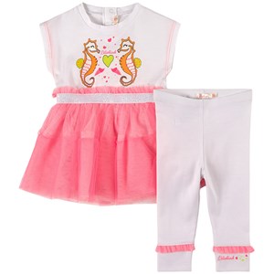 Billieblush Seahorse Grahic Klänningset Rosa 3 mån