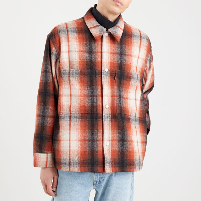 Portola Chore Coat Anatase Picante Plaid
