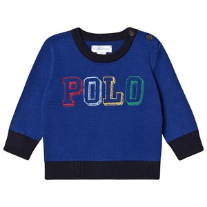 Ralph Lauren POLO Stickad Tröja Blå 9 months