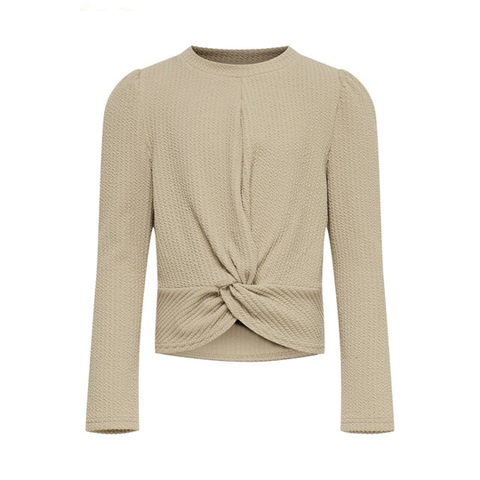 KONMILLA L/S TWIST TOP JRS