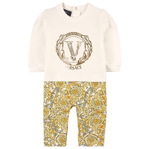 Versace Medusa Onepiece Vit 6-9 mån