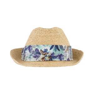 Bonpoint Palm Print Solhatt Beige T3 (51 cm)
