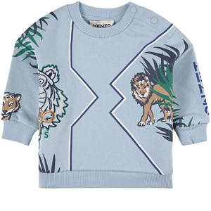 Kenzo The Tiger Sweatshirt Ljusblå 9 mån