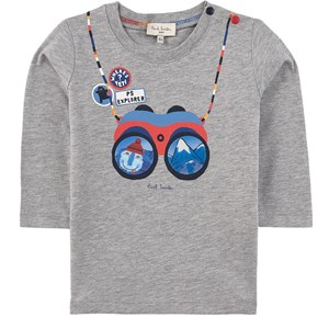 Paul Smith Junior Binoculars Print Tröja Grå 6 mån