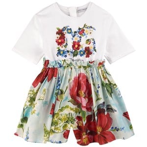 Dolce & Gabbana Floral Romper Vit 2 år