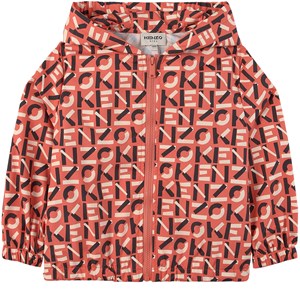 Kenzo Red Hooded Windbreaker 3 år