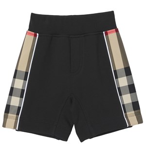 Burberry Graham Checked Mjukisshorts Svarta 18 mån