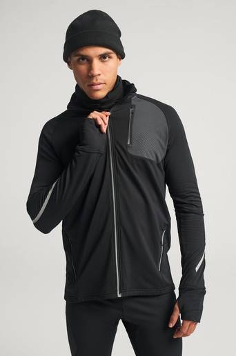 Studio Total Löparjacka Winter Running Jacket Svart