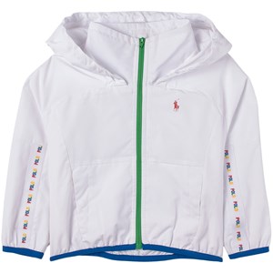 Ralph Lauren White Polo Player Bomber Jacket 5 år