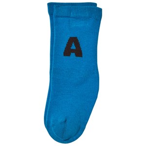 The Animals Observatory Worm Baby Strumpor Electric Blue 6-12 mån